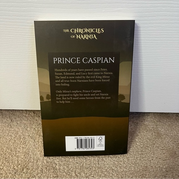 the chronicles of narnia - prince caspian by cs lewis - book - Picture 2 of 2